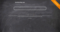 Desktop Screenshot of herbshatshop.com