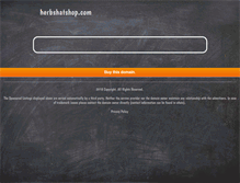 Tablet Screenshot of herbshatshop.com